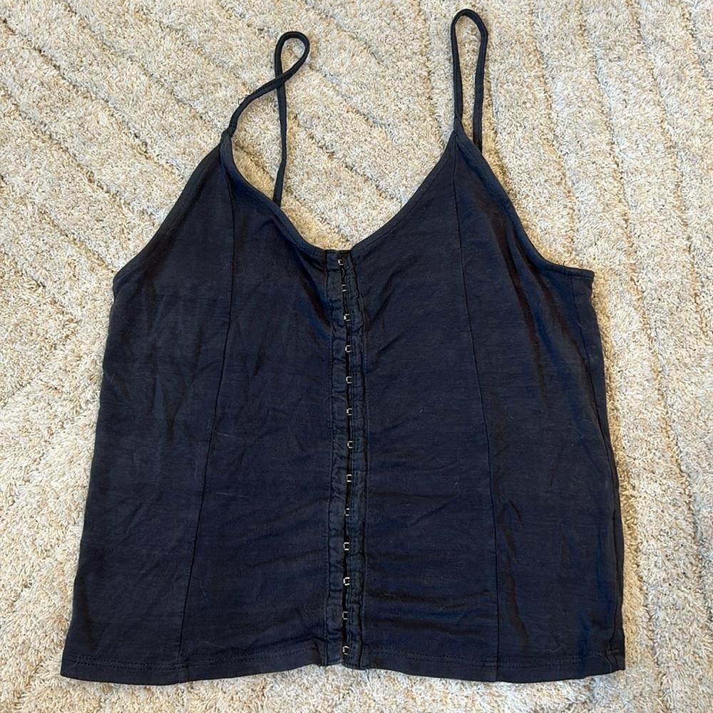 Grey/blue tank